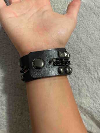 Punk Cuff Bracelet Retro Rock Wristband