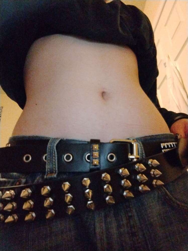Gothic Punk Spiked Belt