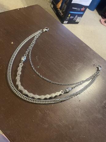Bike Skull Wallet Chain