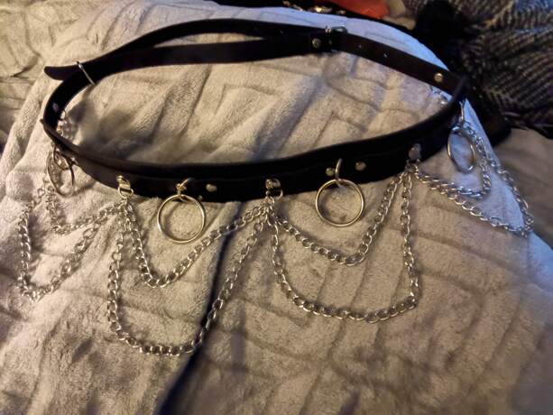 Harness Corset Belt O Ring