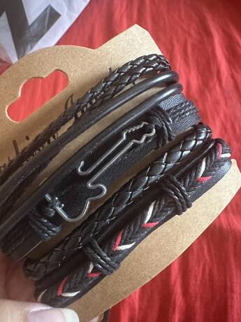 Guitar 4Pc Bracelet Set