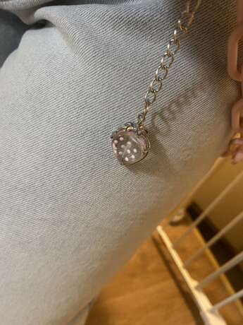 Strawberry Pink Pants Chain