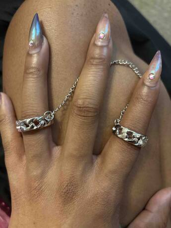 Kurapika Chain Ring Anime Cosplay