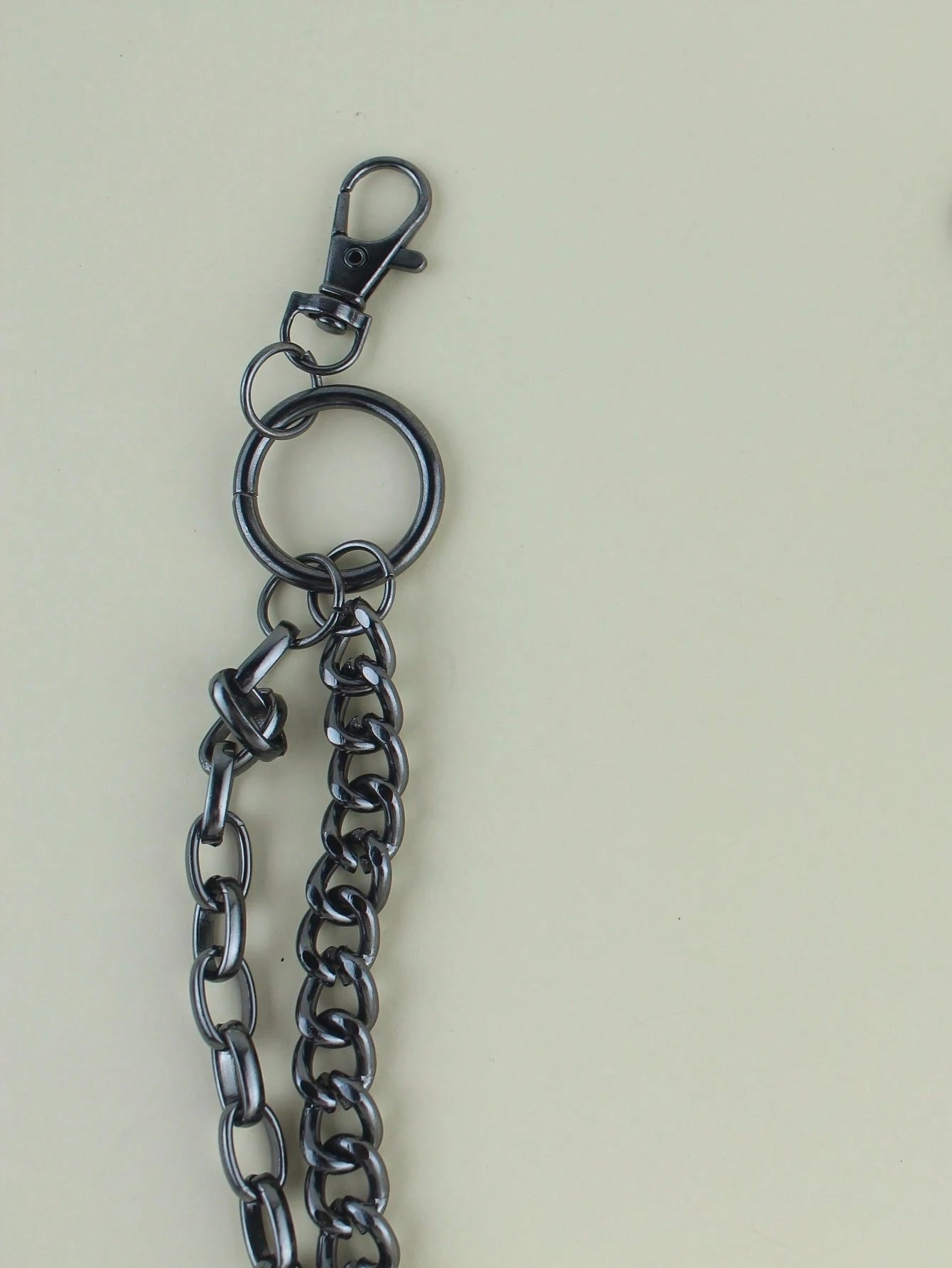 Spiked O Ring Pants Chain