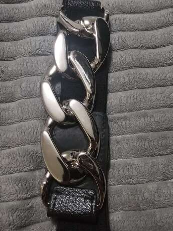Chain Stretch Gold Silver Belt
