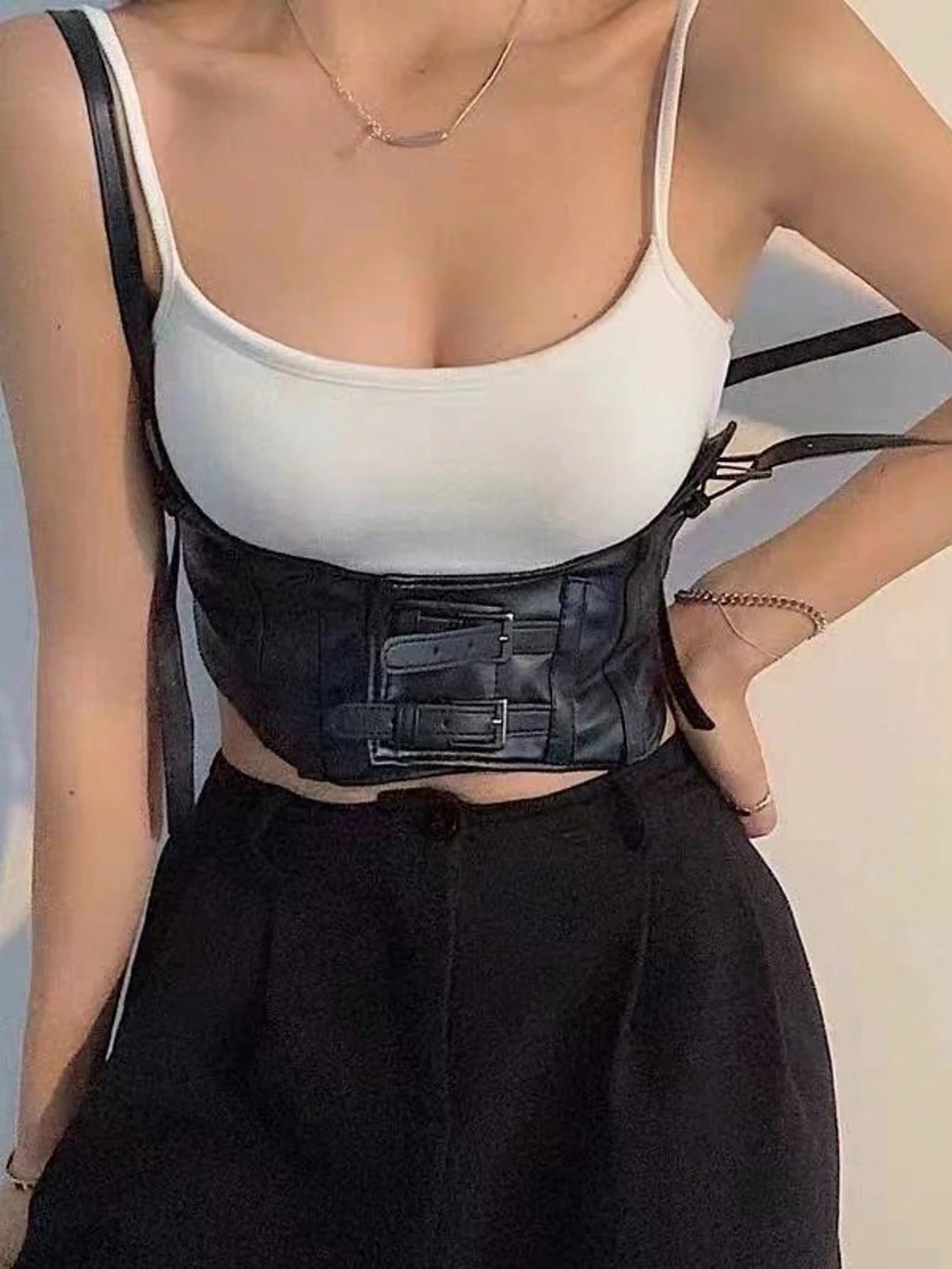 Harness Corset Belt