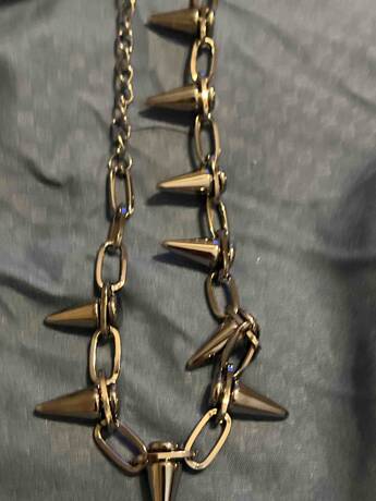 Spiked Choker Necklace