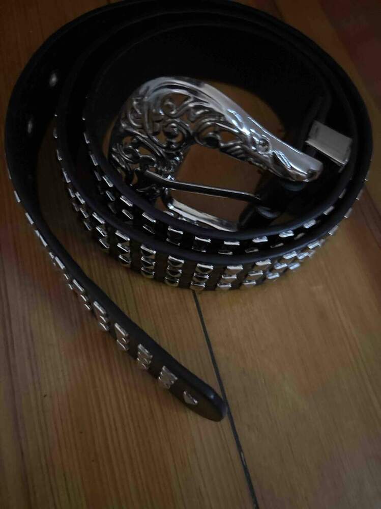 Rivet Studded Belt Western Belt
