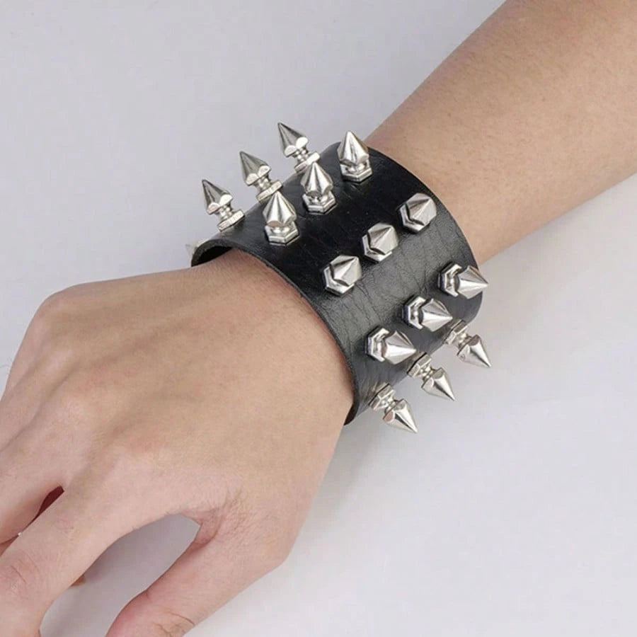 Rock Spiked Bracelet