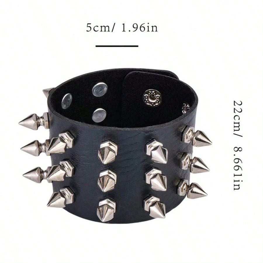 Rock Spiked Bracelet