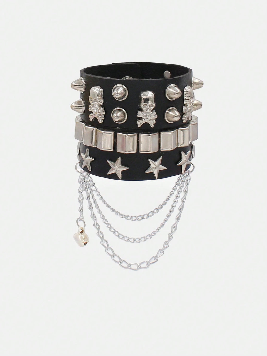 Punk Cuff Bracelet 2PC Set