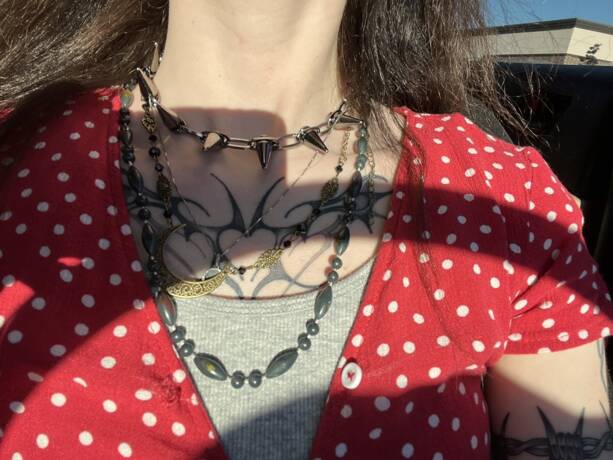 Spiked Choker Necklace