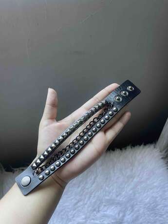 Punk Cuff Bracelet Retro Rock Wristband