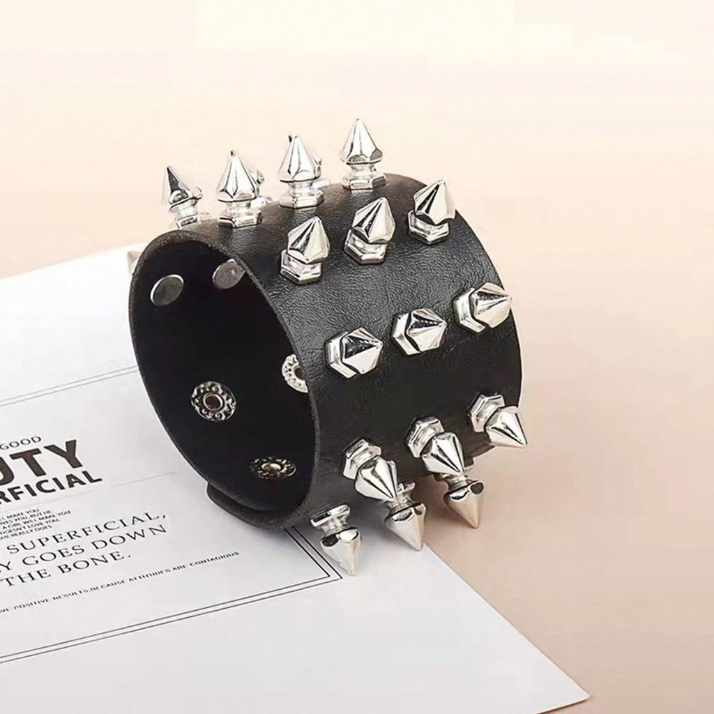 Rock Spiked Bracelet