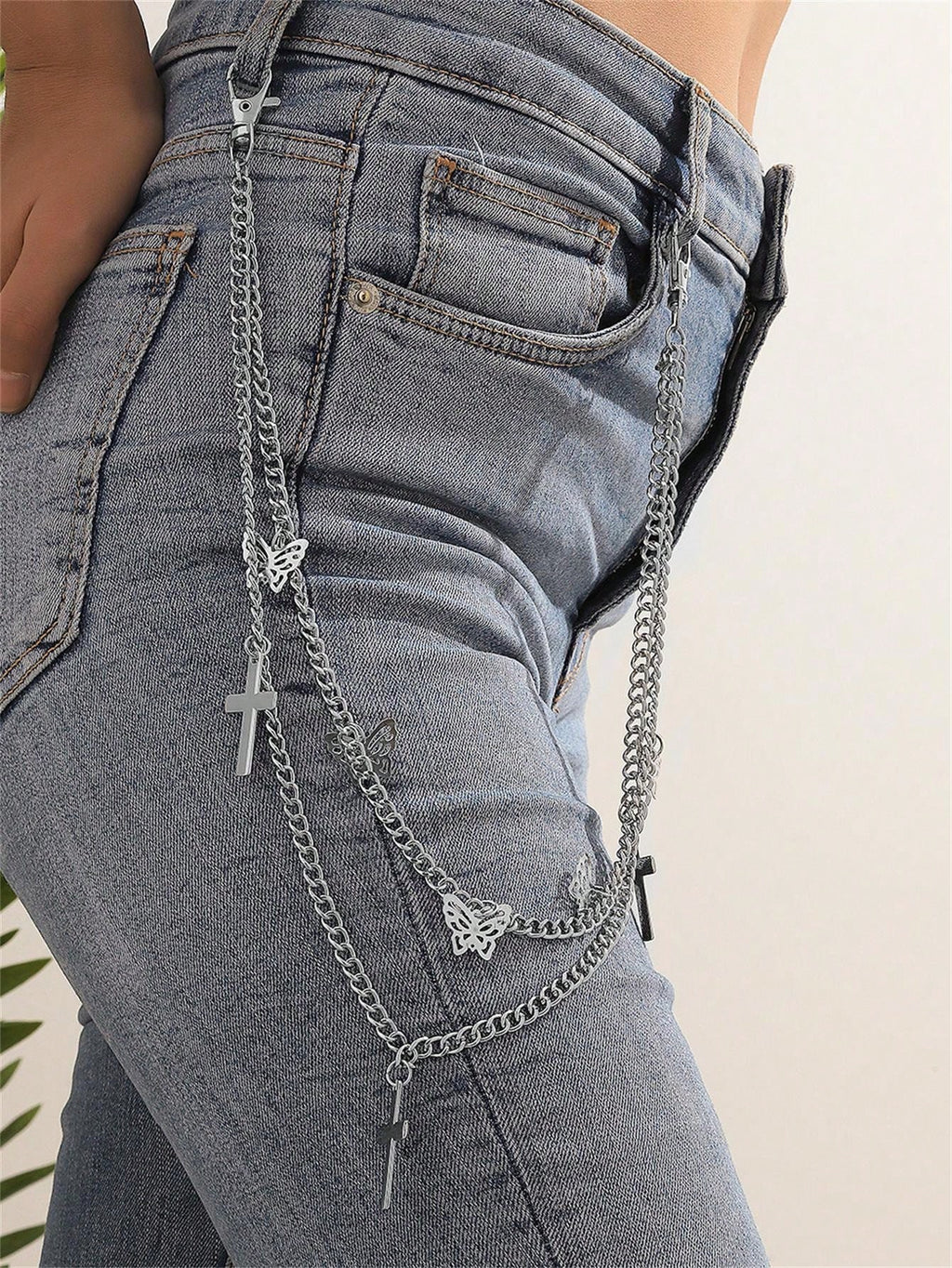 Butterfly Pants Bag Chain