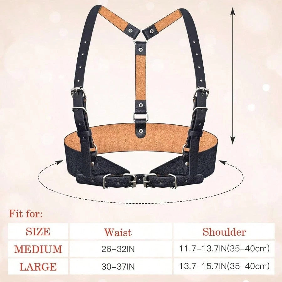 Plus Size Harness Belt Corset