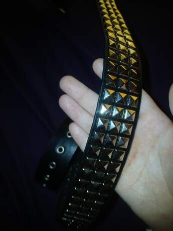 Pyramid Studded Belt