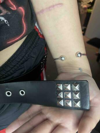 Pyramid Studded Belt