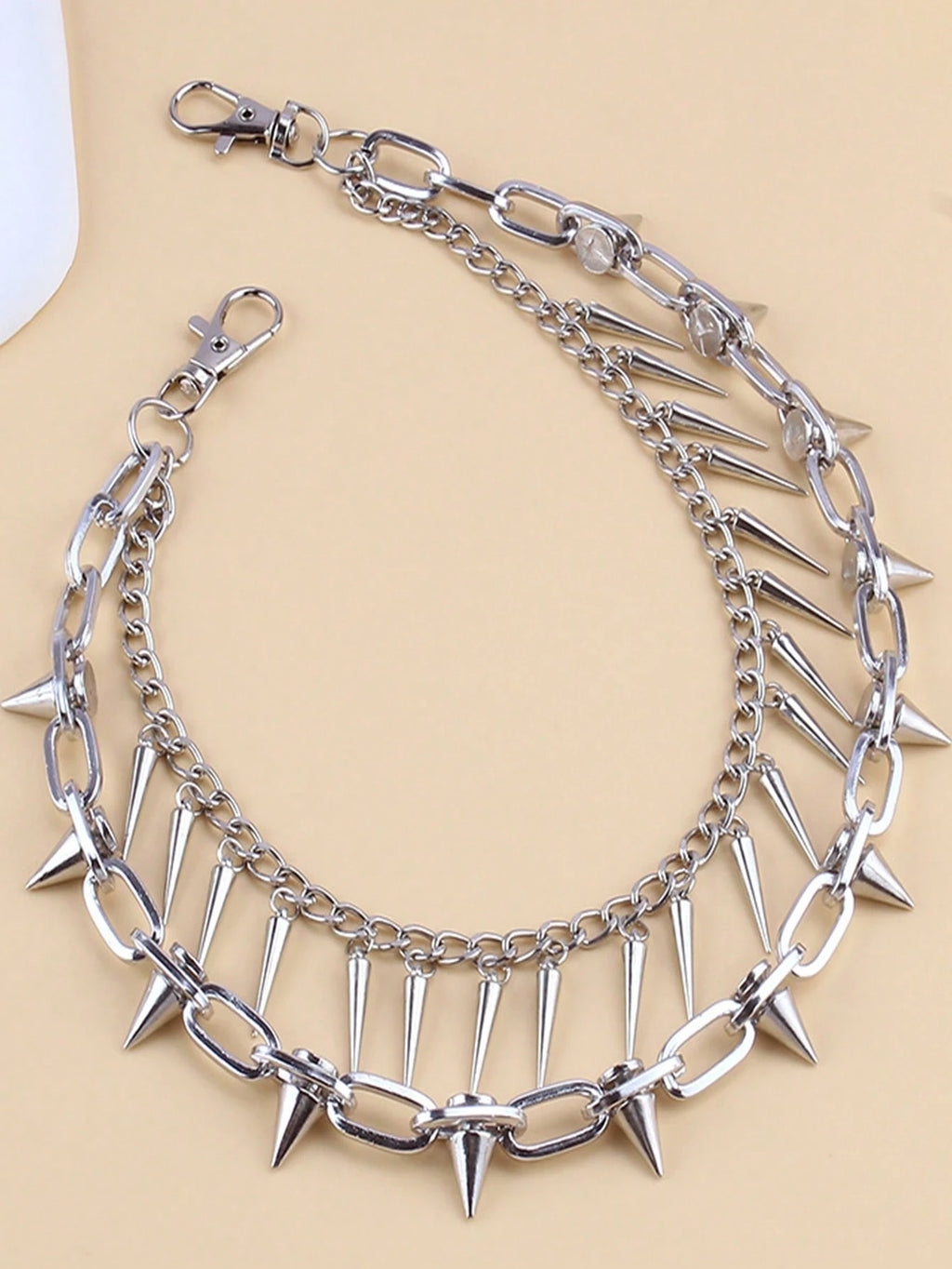 Spiked Goth Wallet Chain