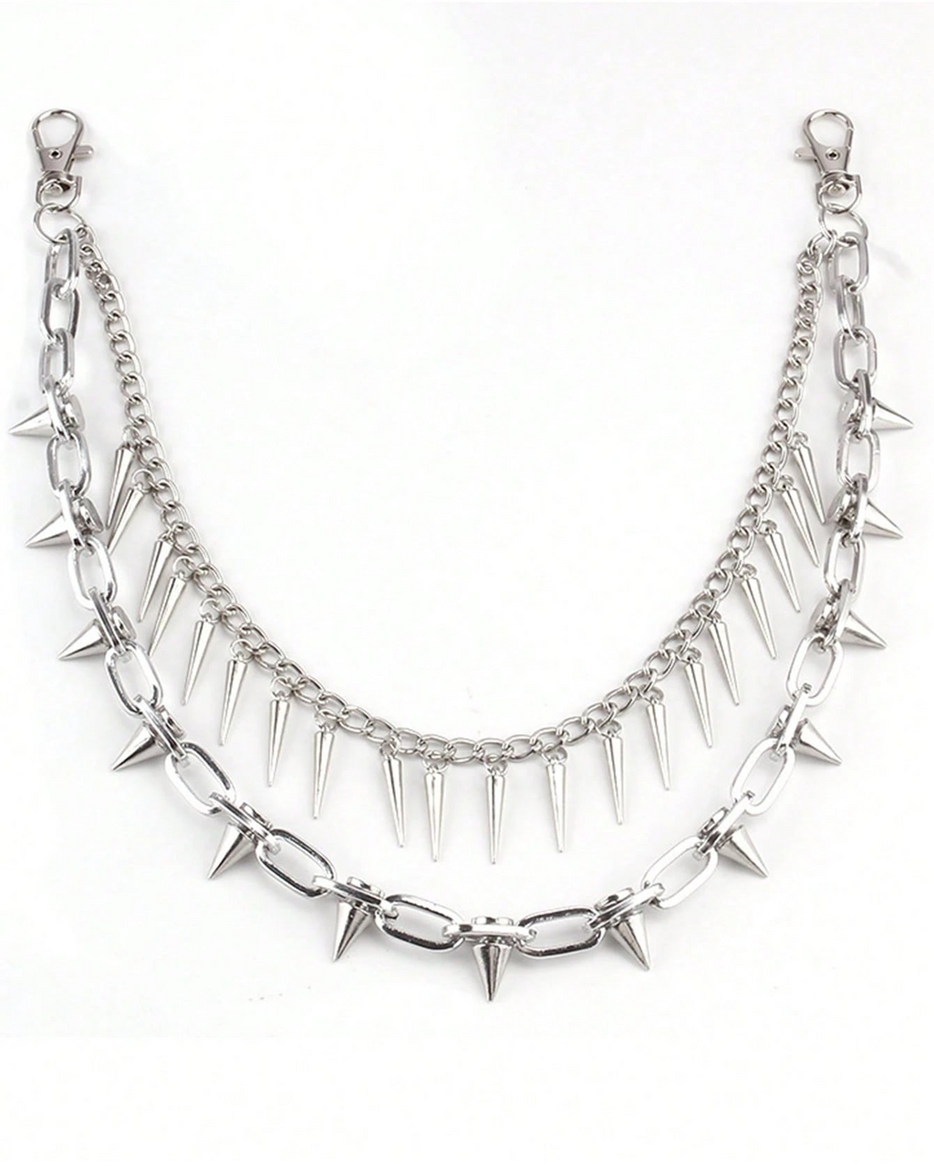Spiked Goth Wallet Chain