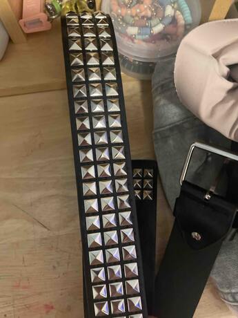 Pyramid Studded Belt