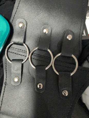 O Ring Corset Harness Belt