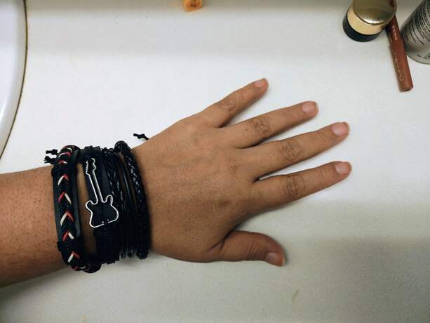 Guitar 4Pc Bracelet Set