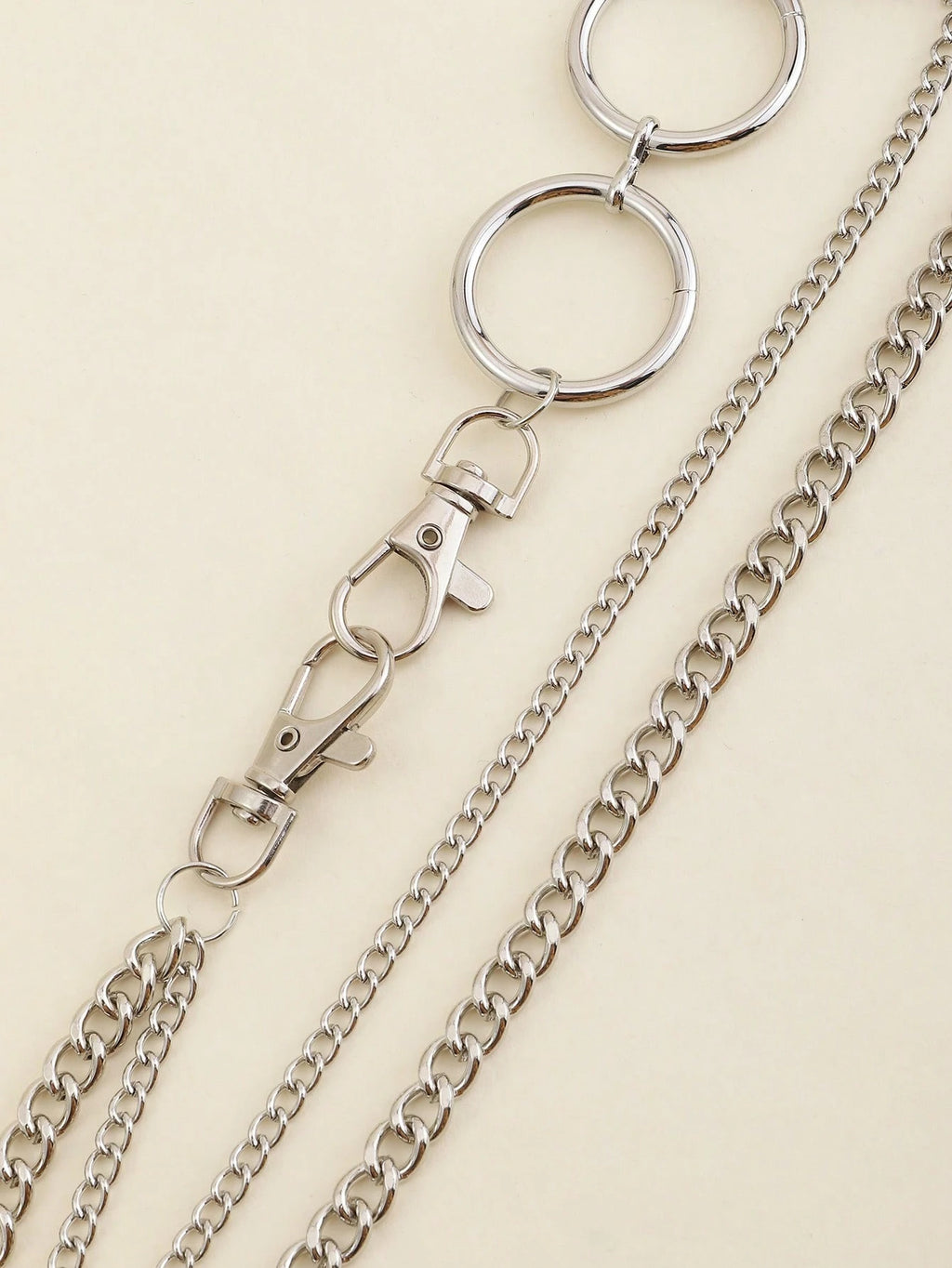 Gothic O Ring Layered Pants Chain