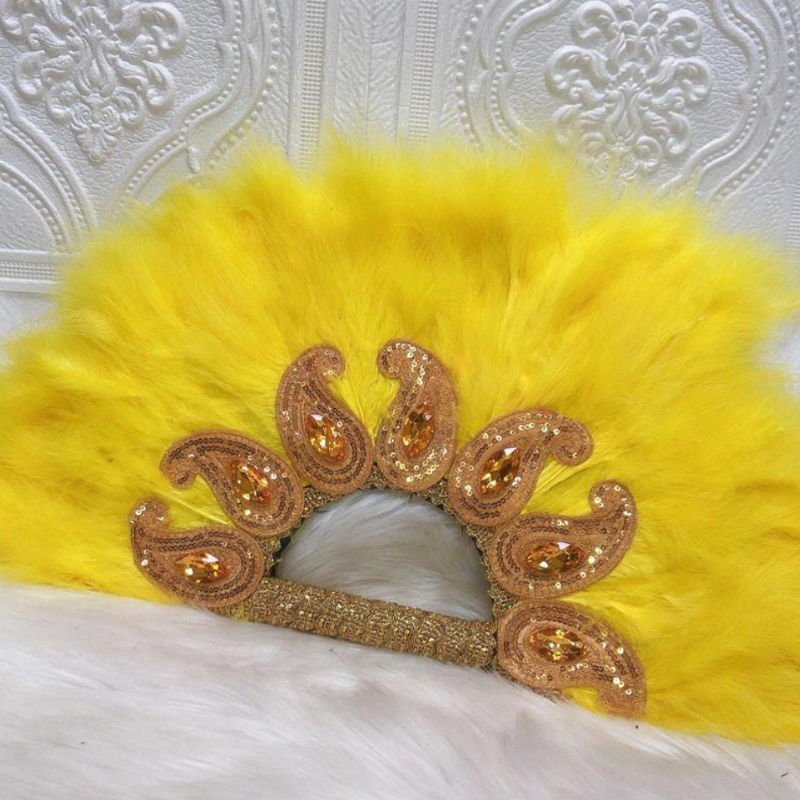 Feather Bridal Fan