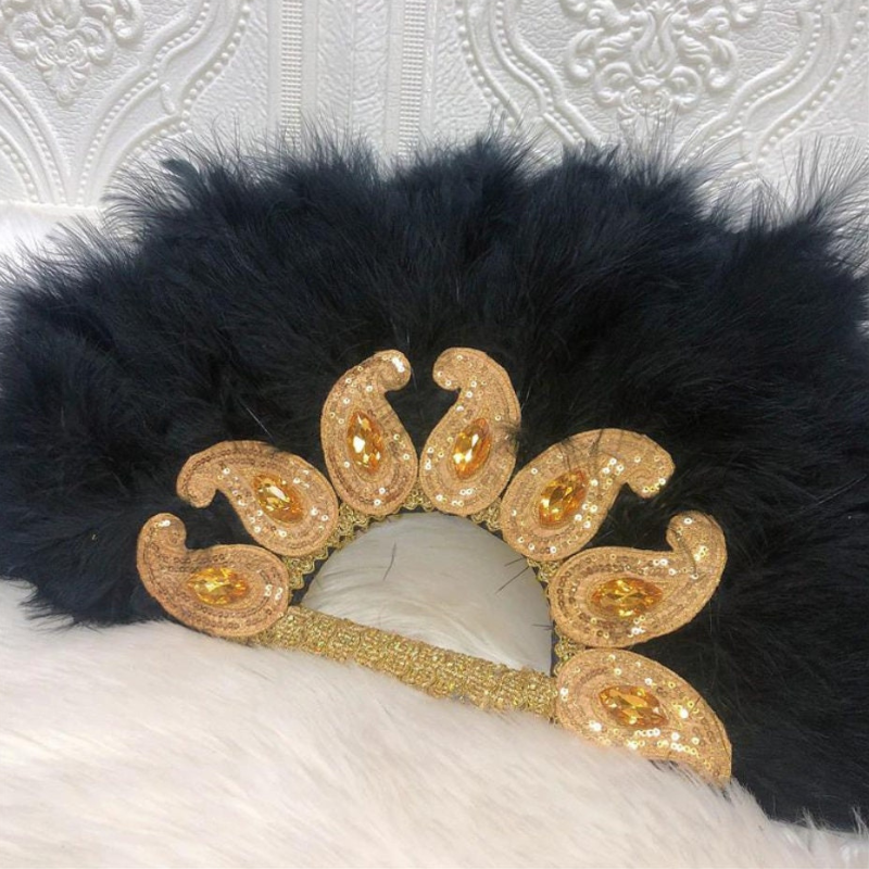 Feather Bridal Fan