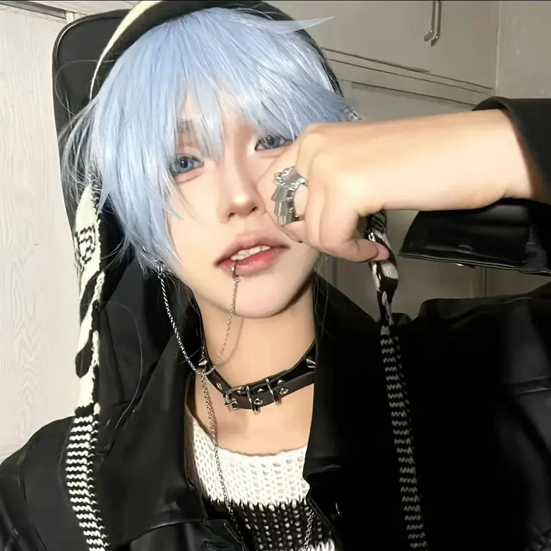 Lip to Ear Chain Anime Cosplay Jewelry