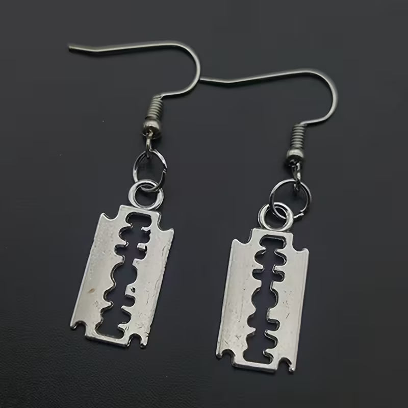 Razor Blade Earrings
