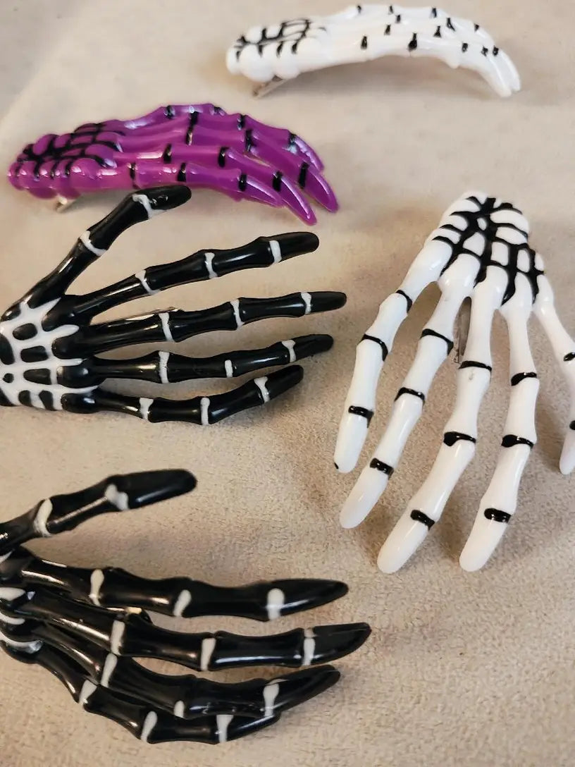 Viral Skeleton Hair Clips