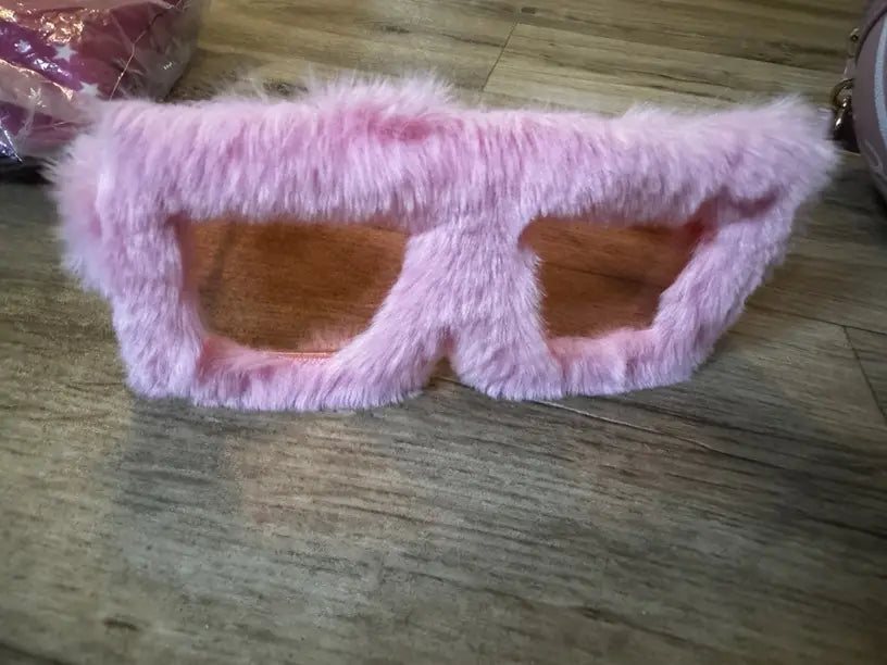 Fur Winter Sunglasses