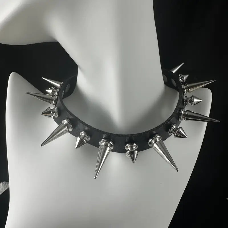 Spiked Gothic Choker