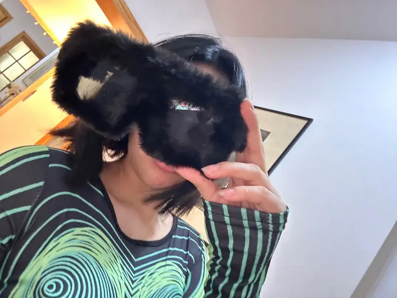 Fur Winter Sunglasses