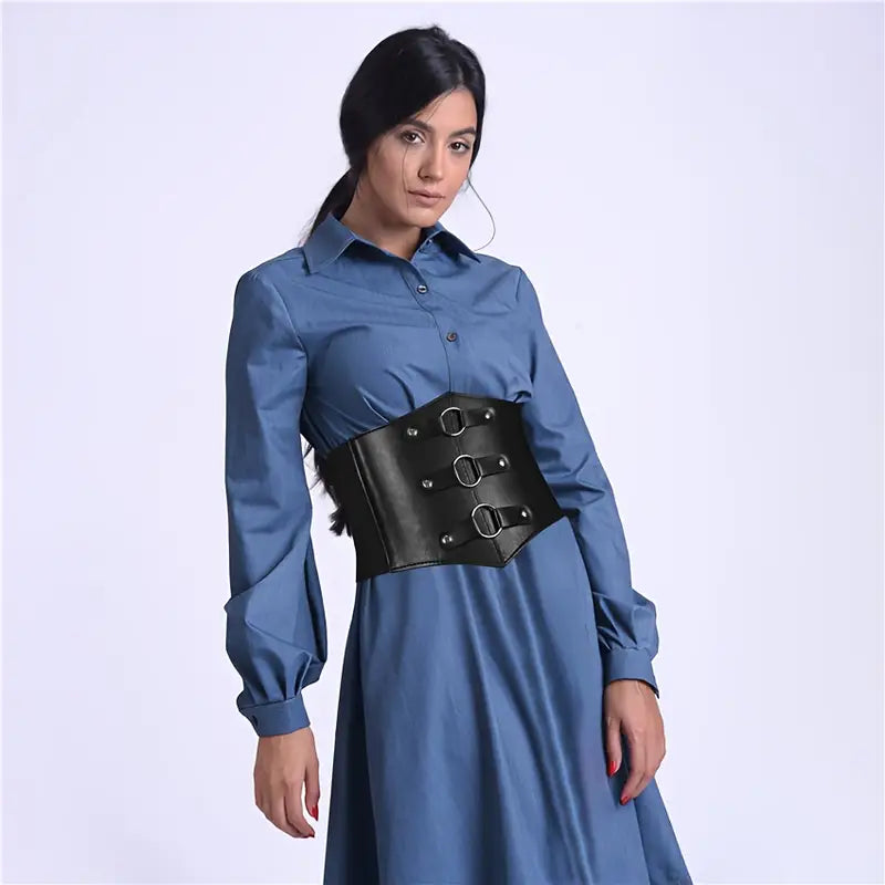 O Ring Corset Harness Belt
