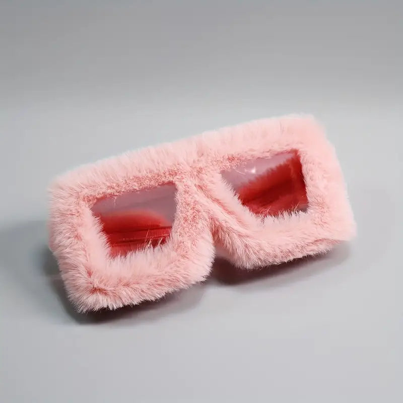 Fur Winter Sunglasses