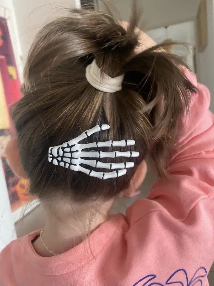 Viral Skeleton Hair Clips
