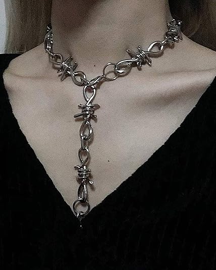 Barbed Wire Necklace
