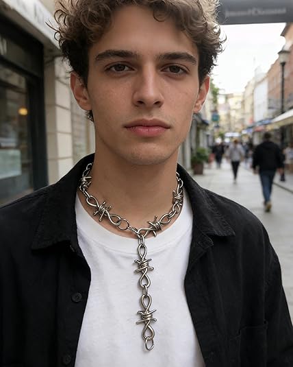 Barbed Wire Necklace
