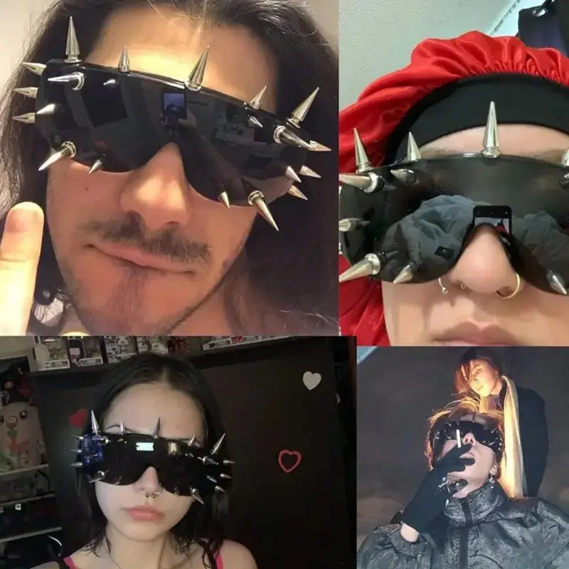 Spiked Punk Rock Sunglasses