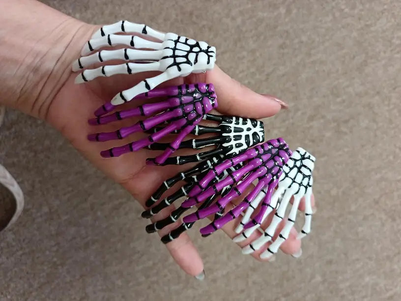 Viral Skeleton Hair Clips