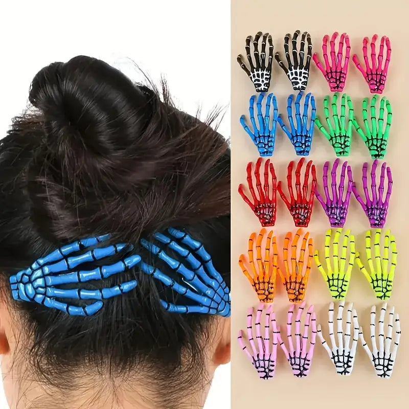 Viral Skeleton Hair Clips
