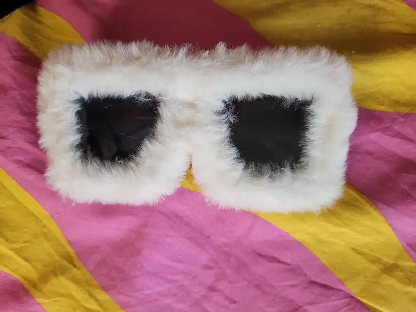 Fur Winter Sunglasses