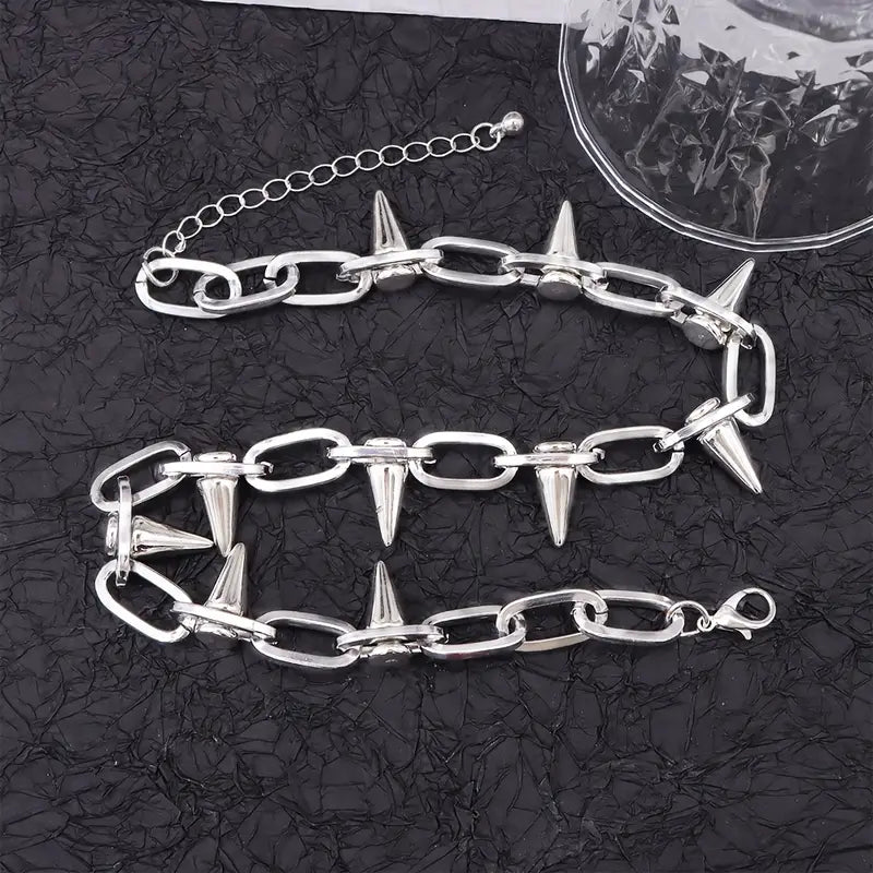 Spiked Choker Necklace