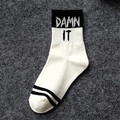 Punk Rock Funny Socks 5pk