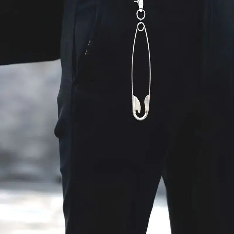Punk Safety Pin Pants Clip