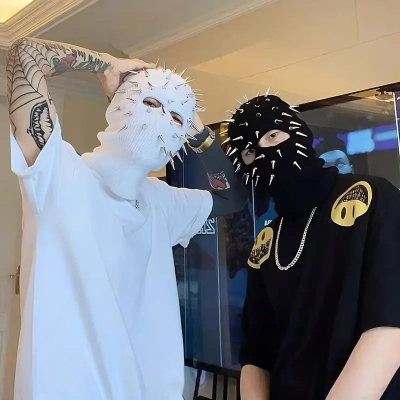 Spiked Beanie Mask Hat