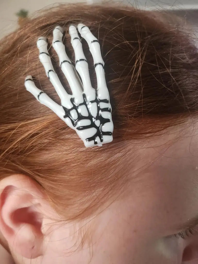 Viral Skeleton Hair Clips